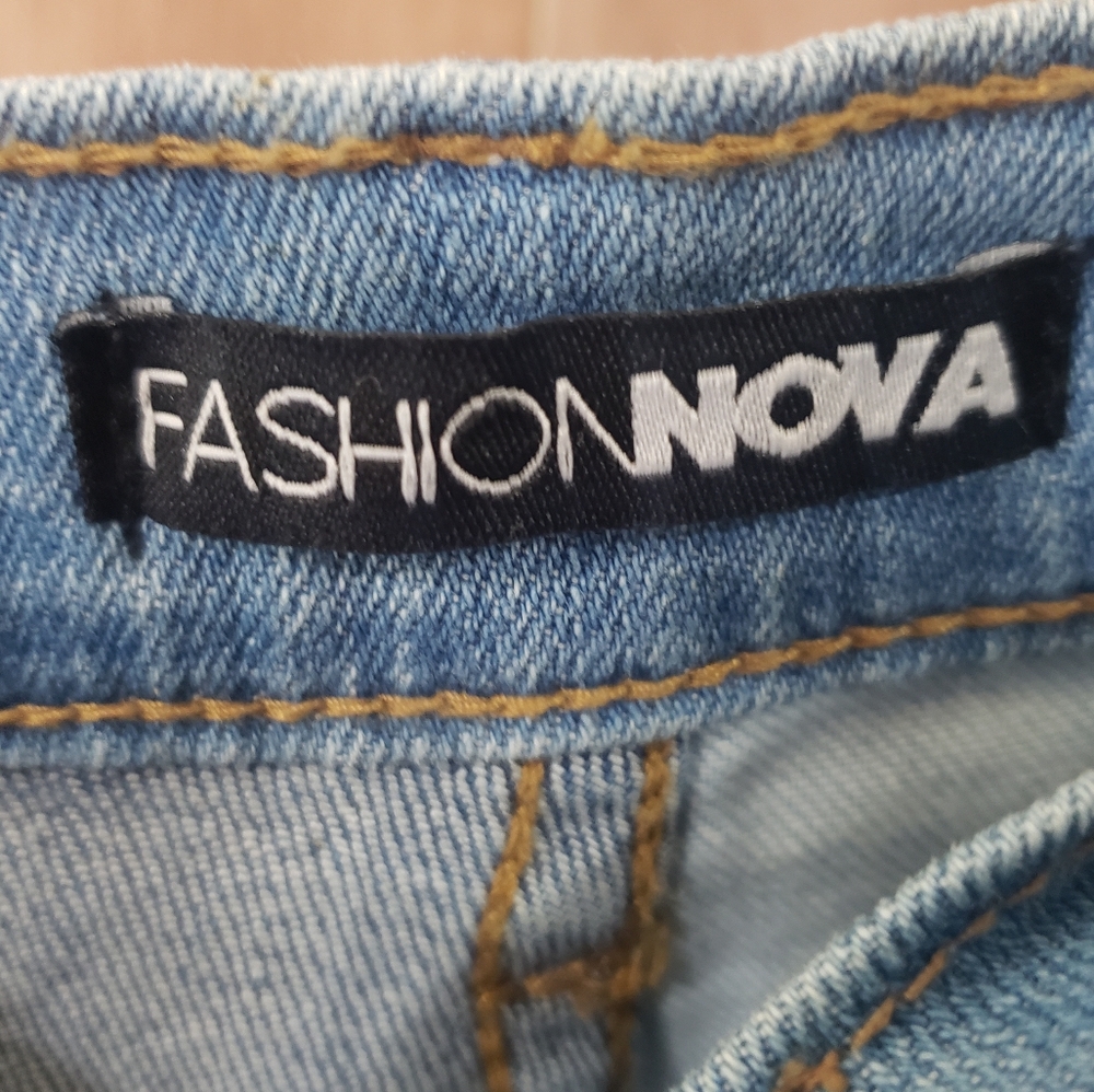 Fashion Nova Flare Block Color Jeans